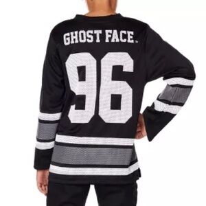 Scream Ghost Face '96 Slasher Knife Hockey Jersey authorized memorabilia WUTANG
